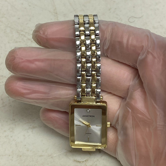 Ladies Vintage Armitron Diamond Series Quartz Watch  25/6182 753H