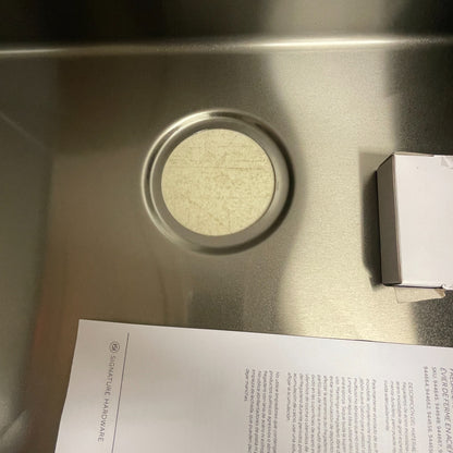 Signature Hardware 36" Atlas 60/40 Offset Double Bowl Stainless Steel Farmhouse