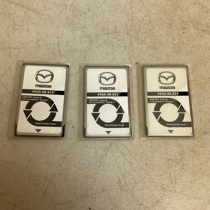 Mazda Data Transfer Card 2000 MPV Federal w/ immobilizer 1 & 2 49G0-88-024