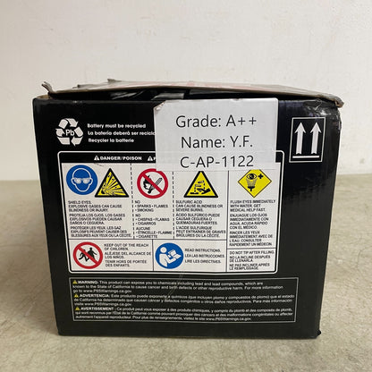 Autocraft Gold 18L-A 12V Powersports Battery 260A CCA Dry-Charged ATV Motorcycle