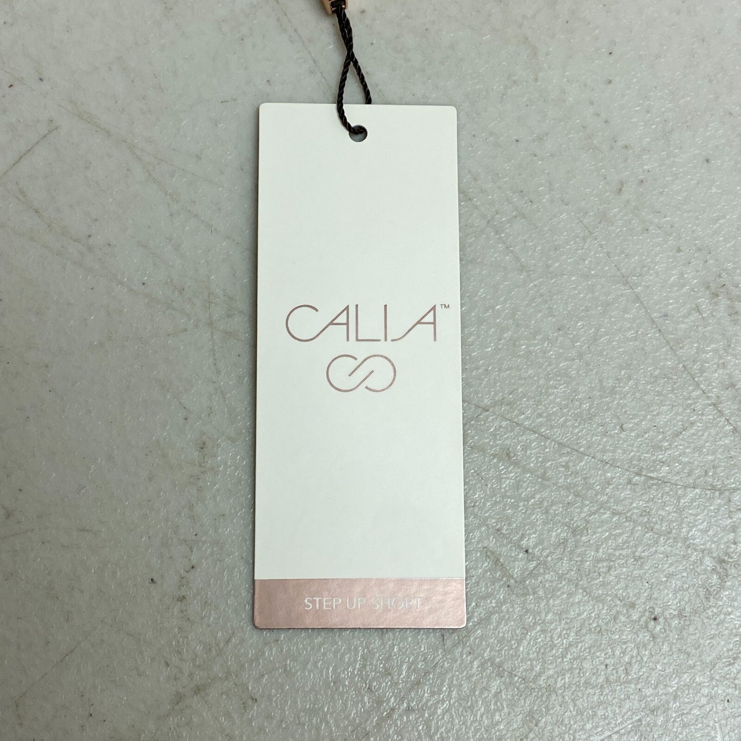 Calia Womens 3" Inseam Pull-On High Rise Step Up Short Relaxed Fit Lemon Sorbet