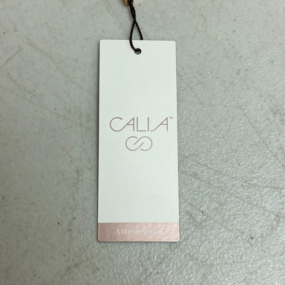 Calia Womens 3" Inseam Pull-On High Rise Step Up Short Relaxed Fit Lemon Sorbet