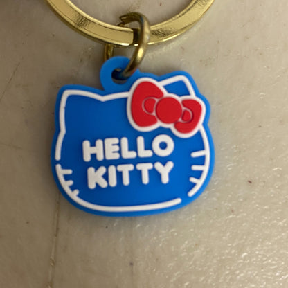 New Assorted Silicone 3D Hello Kitty Keychain With Vodka Hello Kitty Accessory