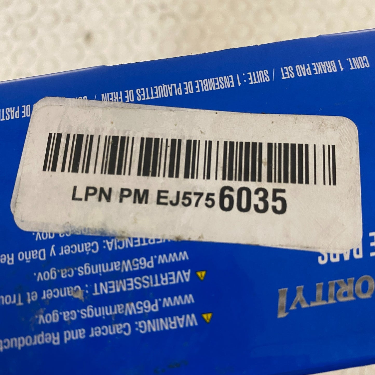 Bendix Priority1 CFC1654 Ceramic Front Brake Pads for Honda Accord 2013-2022
