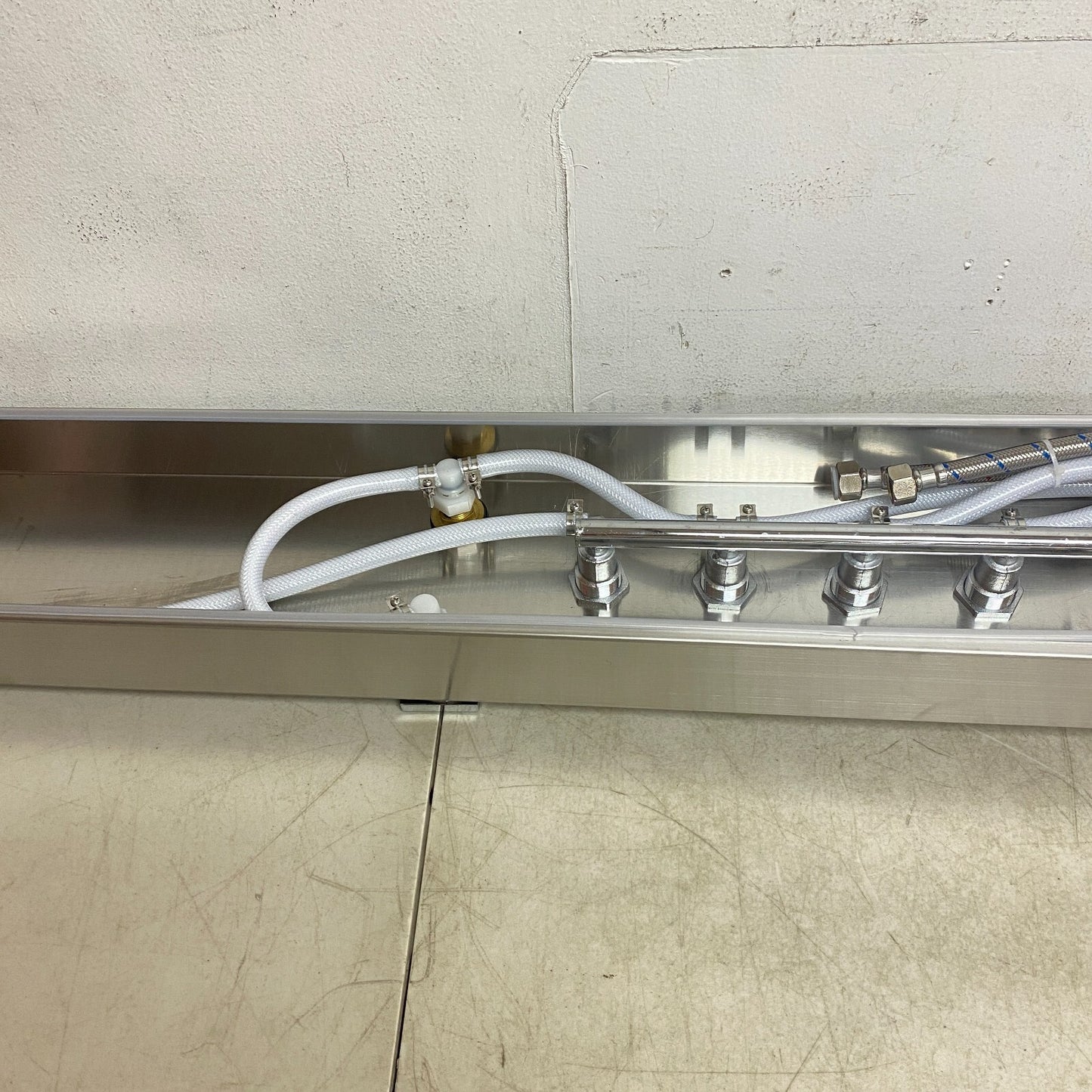 Signature Hardware Shelton Thermostatic Stainless Steel Shower Panel SH441116