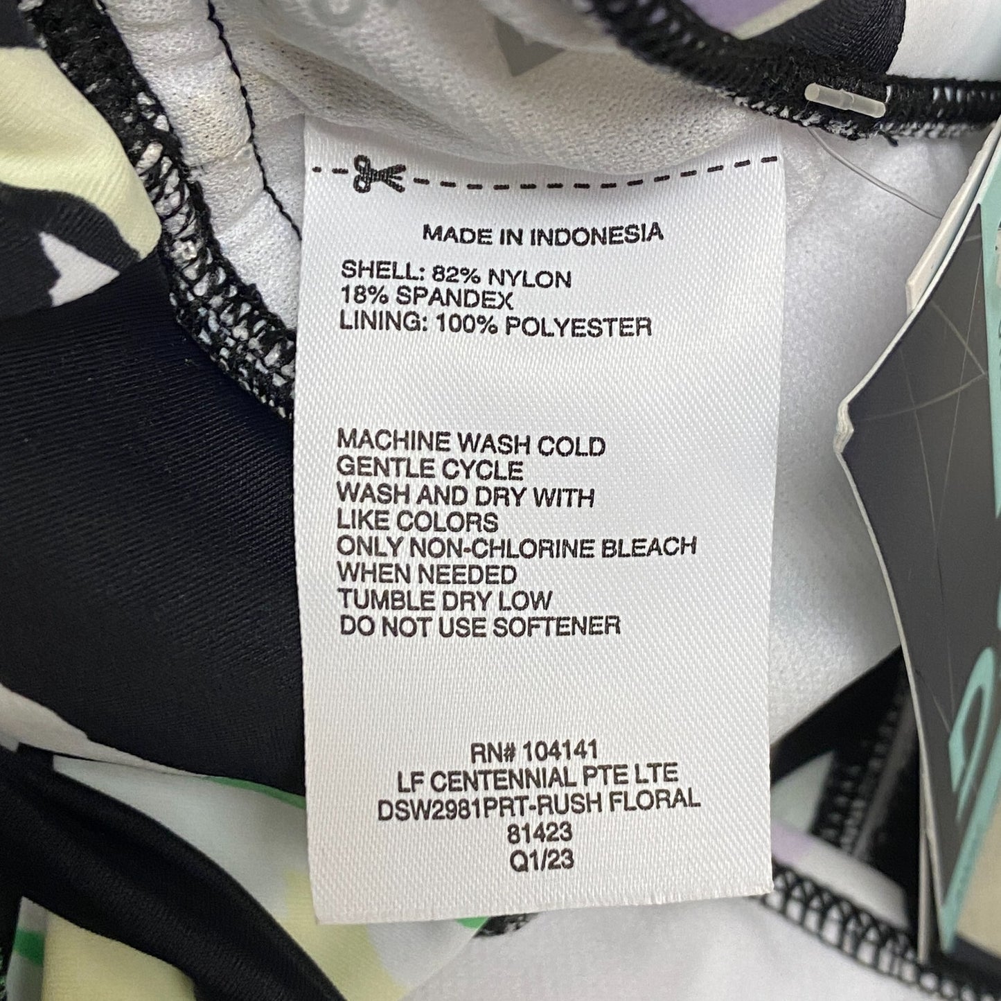 DSG Women's Rexi Swim Top Rush Floral Multicolor DSW2981PRT