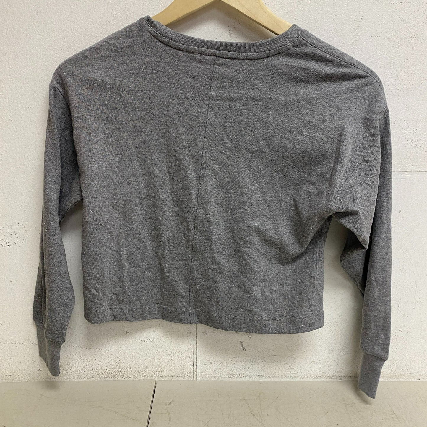 DSG Girls' Long Sleeve Graphic T-Shirt Dark Heather Grey NY DAG12105GH Summer