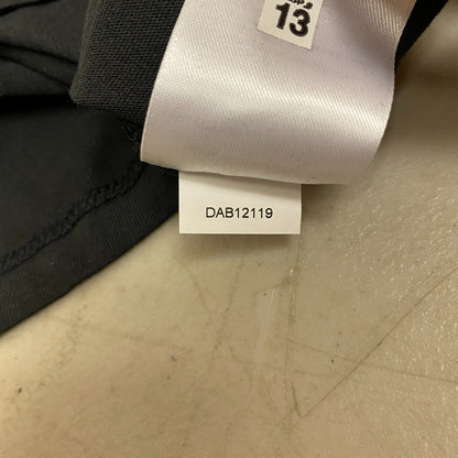 DSG Boys Graphic Tank Pure Black Peace Solid Sleeveless Crew Neck DAB12119