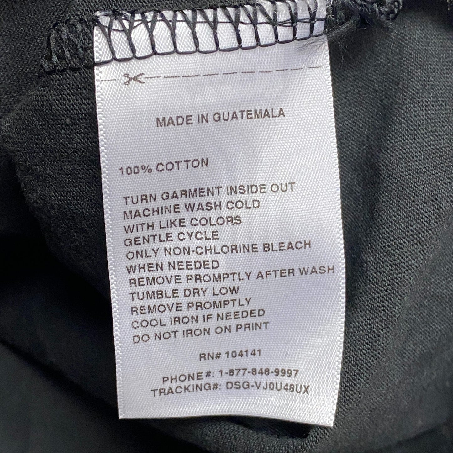 DSG Girls Boxy Graphic Tee Pure Black Season Short Sleeve Summer Trendy DAG12122