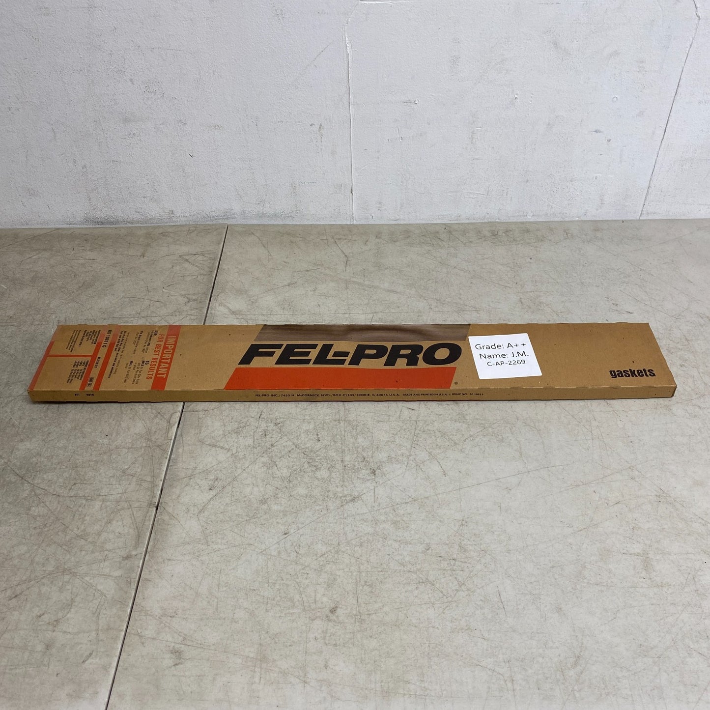 FEL-PRO OS13811C Oil Pan Gasket Set 65-87 Ford F-150 F-250 Bronco 4.9L 300 6Cyl