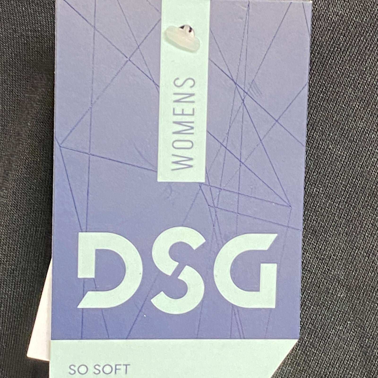 DSG Womens So Soft Full Zip Hoodie Pure Black Solid Long Sleeve DAW23407