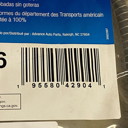 Carquest PREMIUM Brake Hose Assembly Washers Front Left Universal Fit BHA139076
