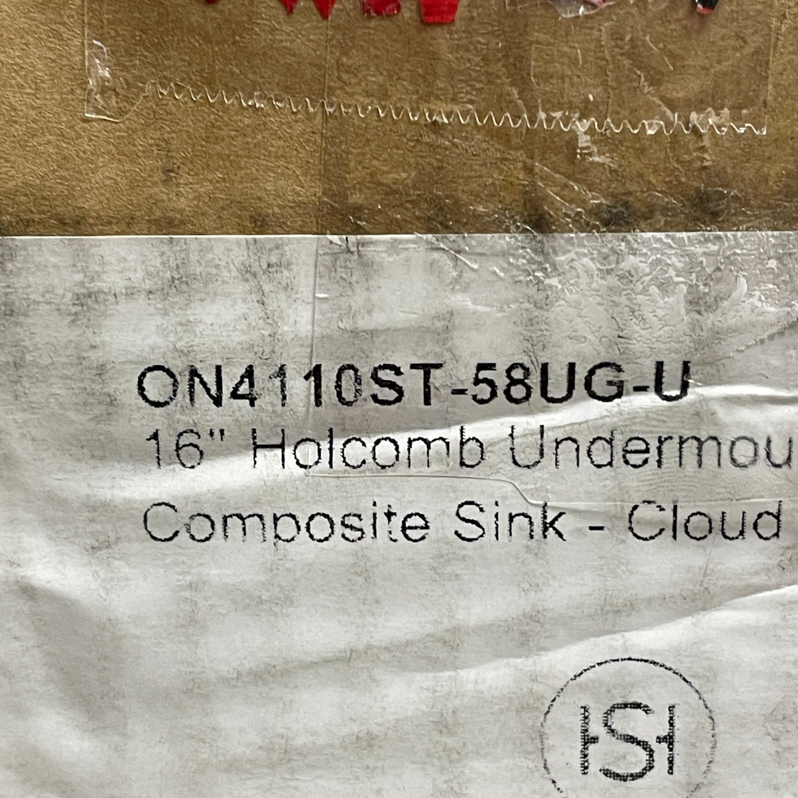 Signature Hardware Holcomb 16″ Undermount Granite Composite Sink Cloud White