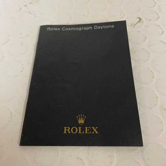 Rolex ComsoGraph Daytona Booklet English 2006