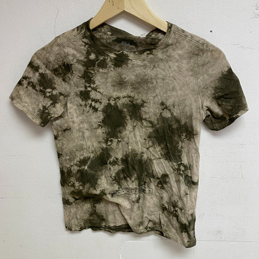 DSG Boy's Crystal Tie Dye Tee Dark Green CTD  Short Sleeve DAB13106G