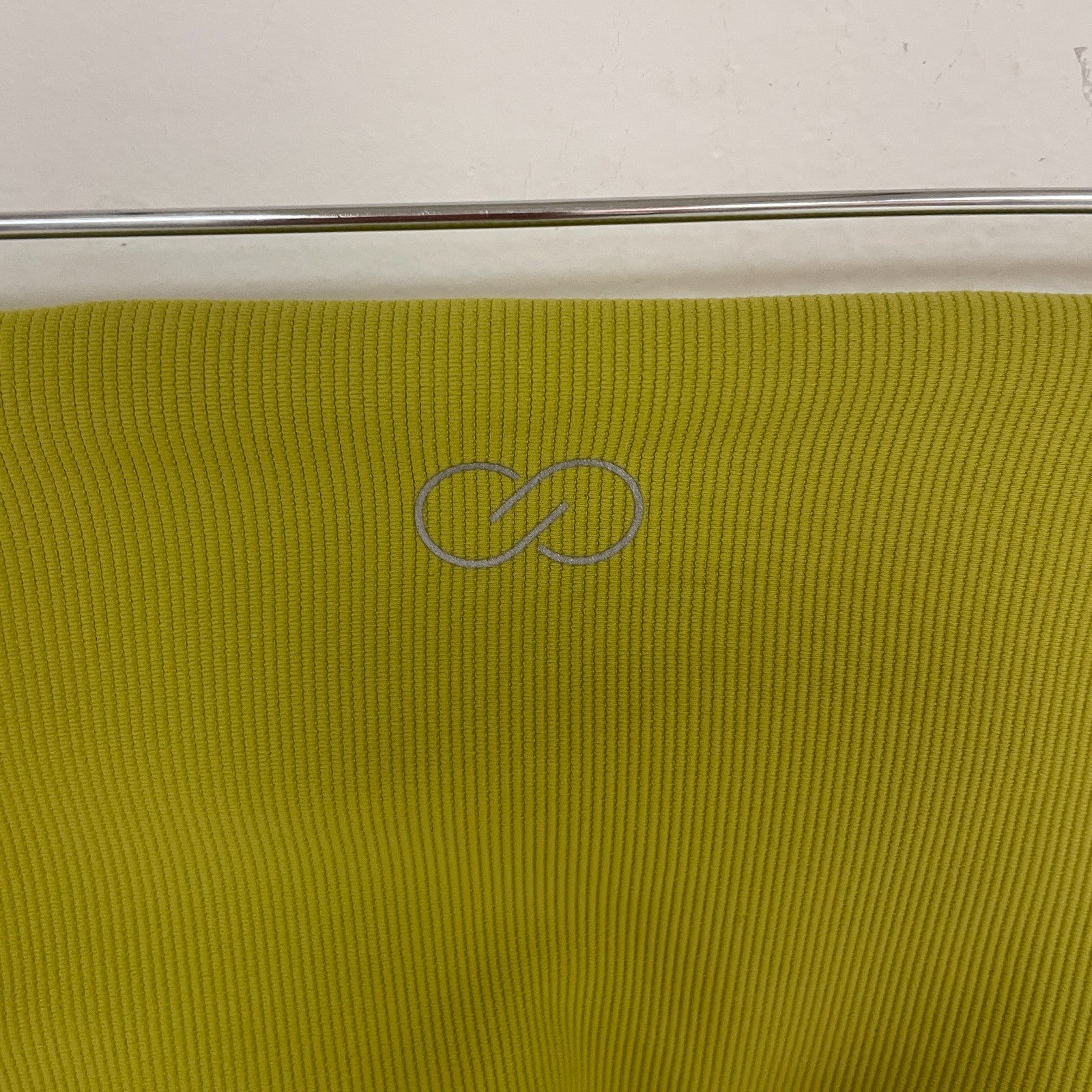 Calia Essential Rib 7/8 Leggings Chartreuse Womenâs Athletic Pants WAX32210