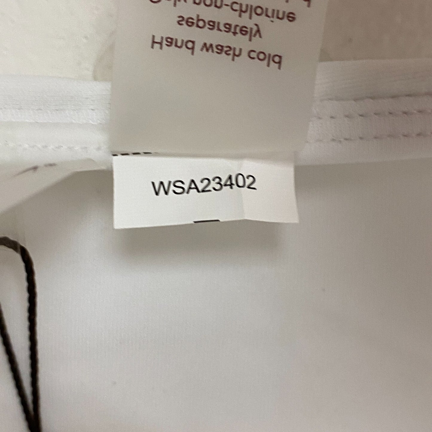 Calia Women's Swim Ruched Side Adjustable Bottom Pure White Hand Wash WSA23402