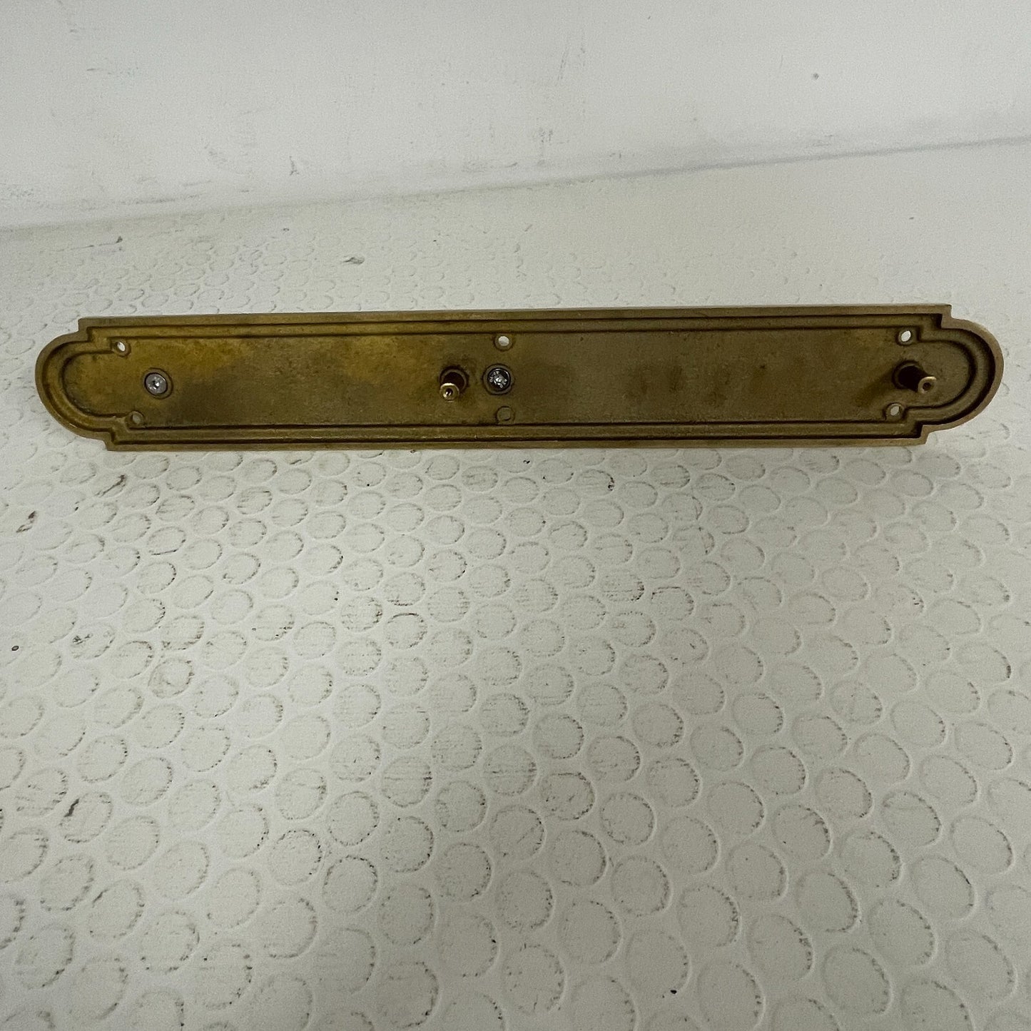 Signature Hardware Entrance Door Set Lever Dummy Satin Brass Left-Hand