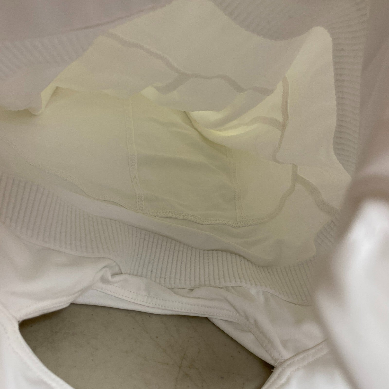 Calia Womens Energize Exercse Dress Pure White Sleeveless Solid WAX15035