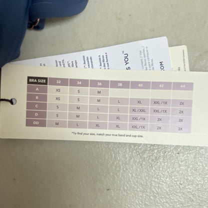 Calia Women's Swim Collection Low Support Tie Front Bikini Top Ardosia Slate New