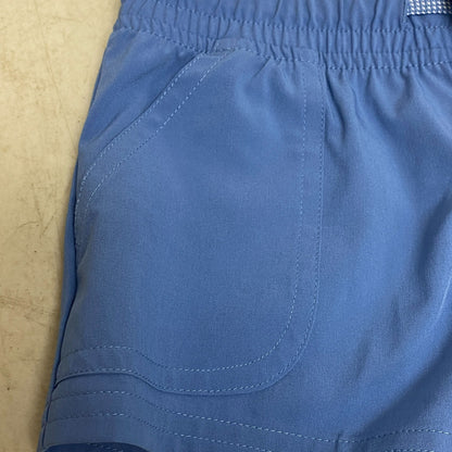 DSG Girls' Fashion Shorts Basin Blue Solid Summer Stylish DAG12128