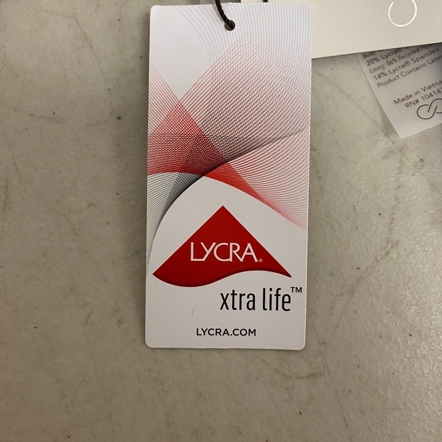 CALIA Women's Adjustable Rise Ruched Side Bottom Stripe Black WSA23402PRT