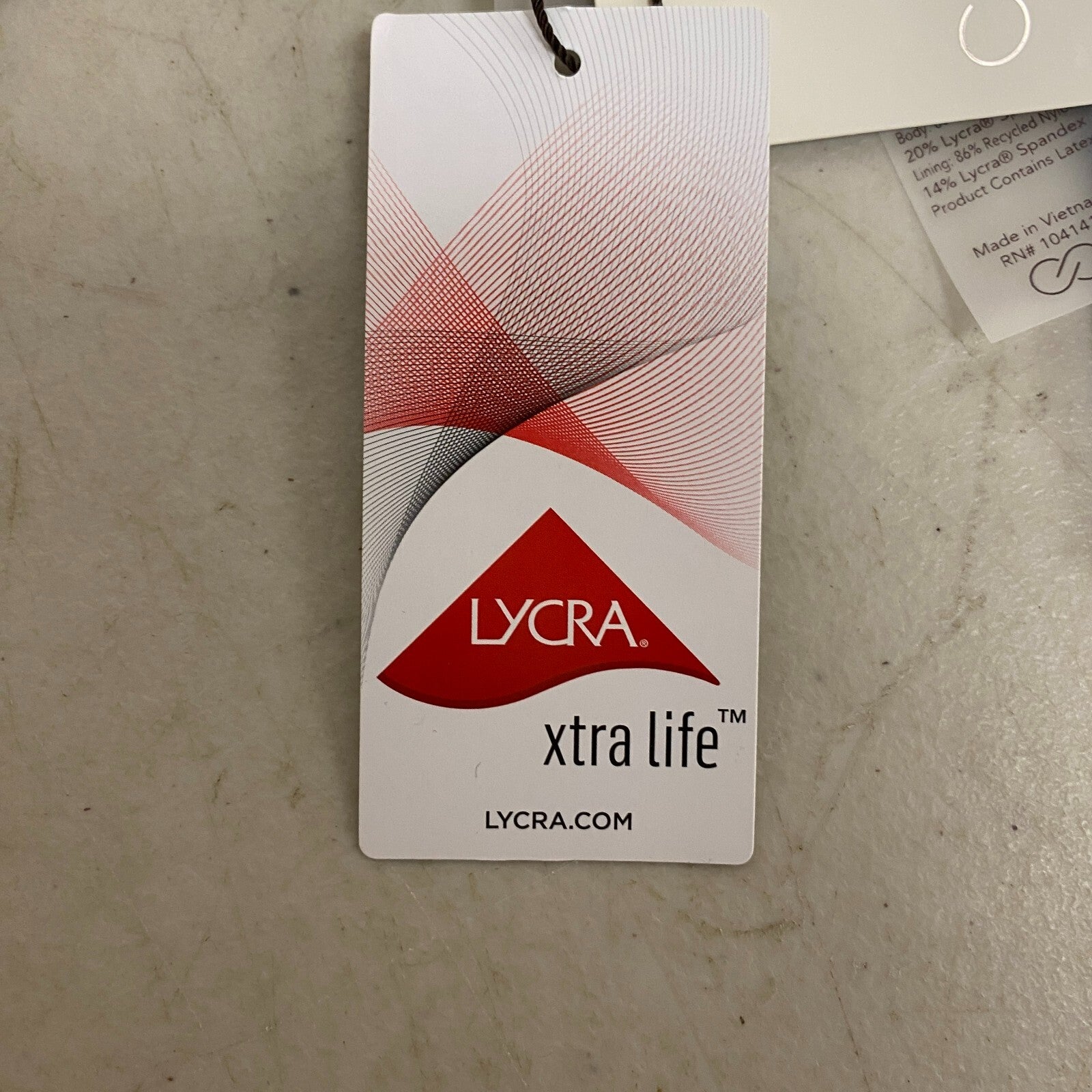 CALIA Women's Adjustable Rise Ruched Side Bottom Stripe Black WSA23402PRT