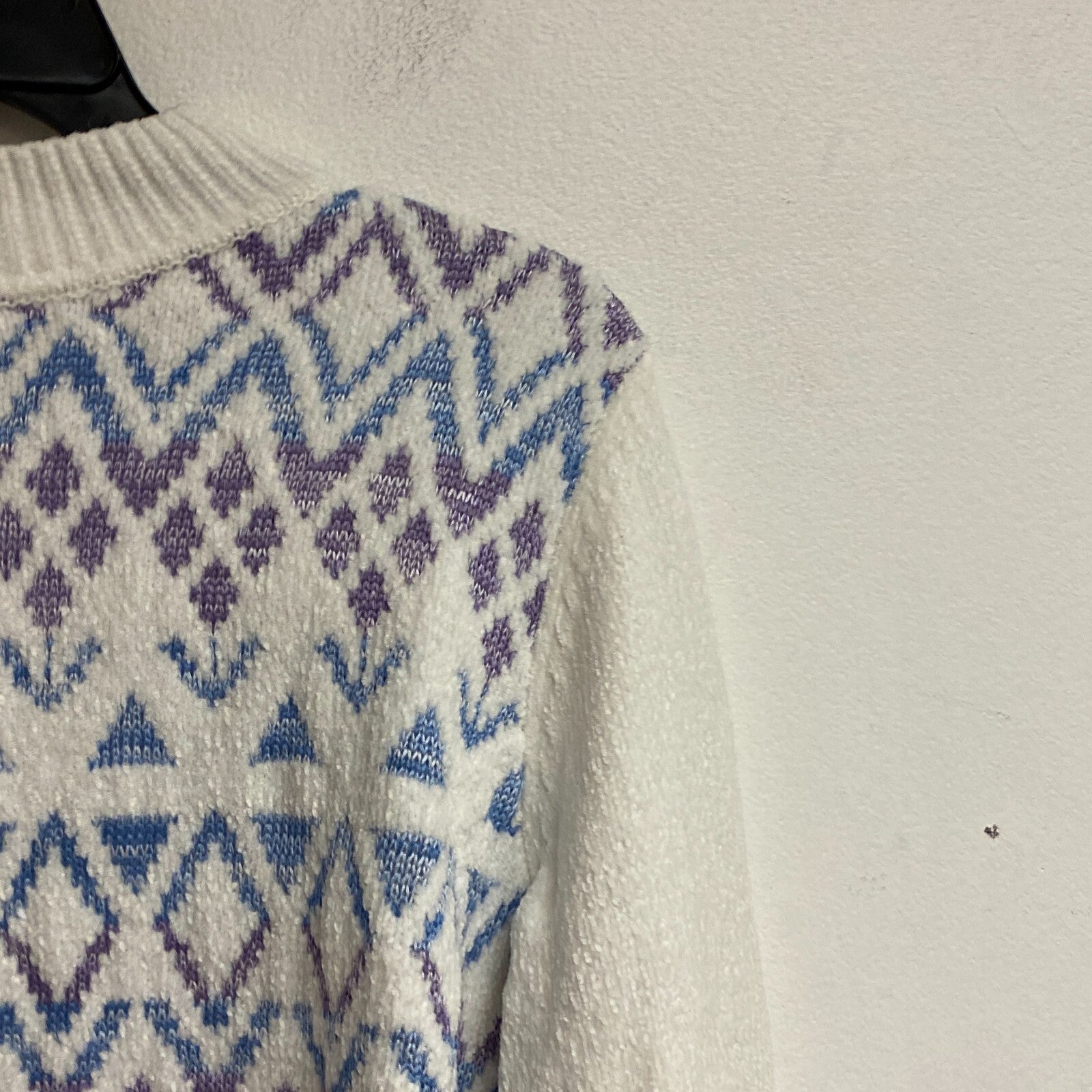 Alfred Dunner Women's Long Sleeve Cable Knit Turtle Neck Sweater Sz PL Color Ivy