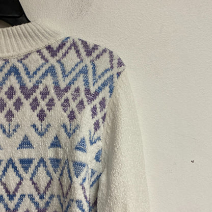 Alfred Dunner Women's Long Sleeve Cable Knit Turtle Neck Sweater Sz PL Color Ivy