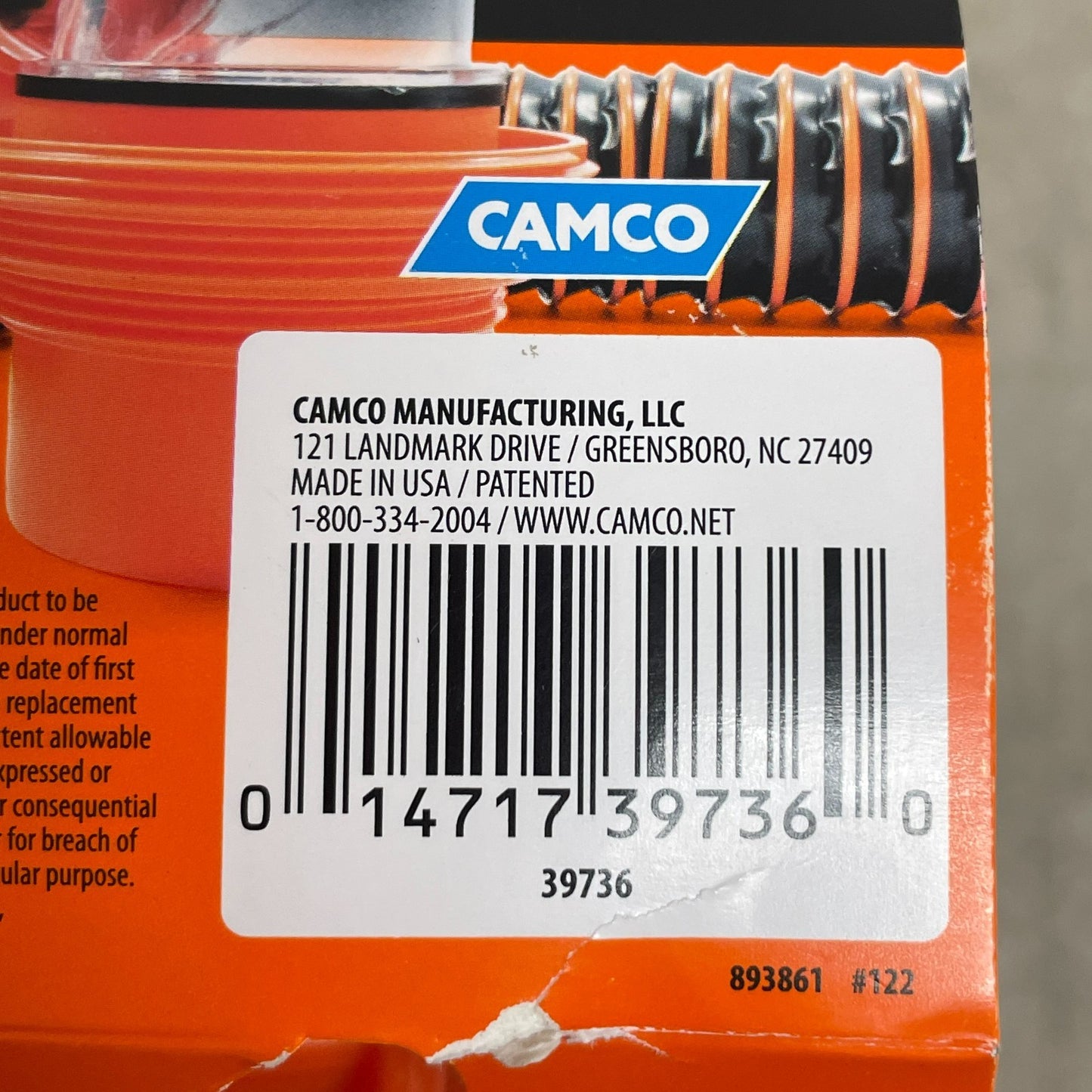 Camco RhinoFlex Clear Elbow with 4-in-1 Adapter 360° Swivel 39736