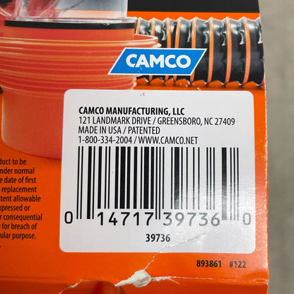 Camco RhinoFlex Clear Elbow with 4-in-1 Adapter 360° Swivel 39736