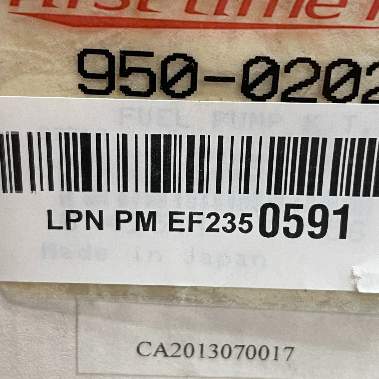 Denso 950-0202 Fuel Pump & Strainer Set First Time Fit Mounting Kit