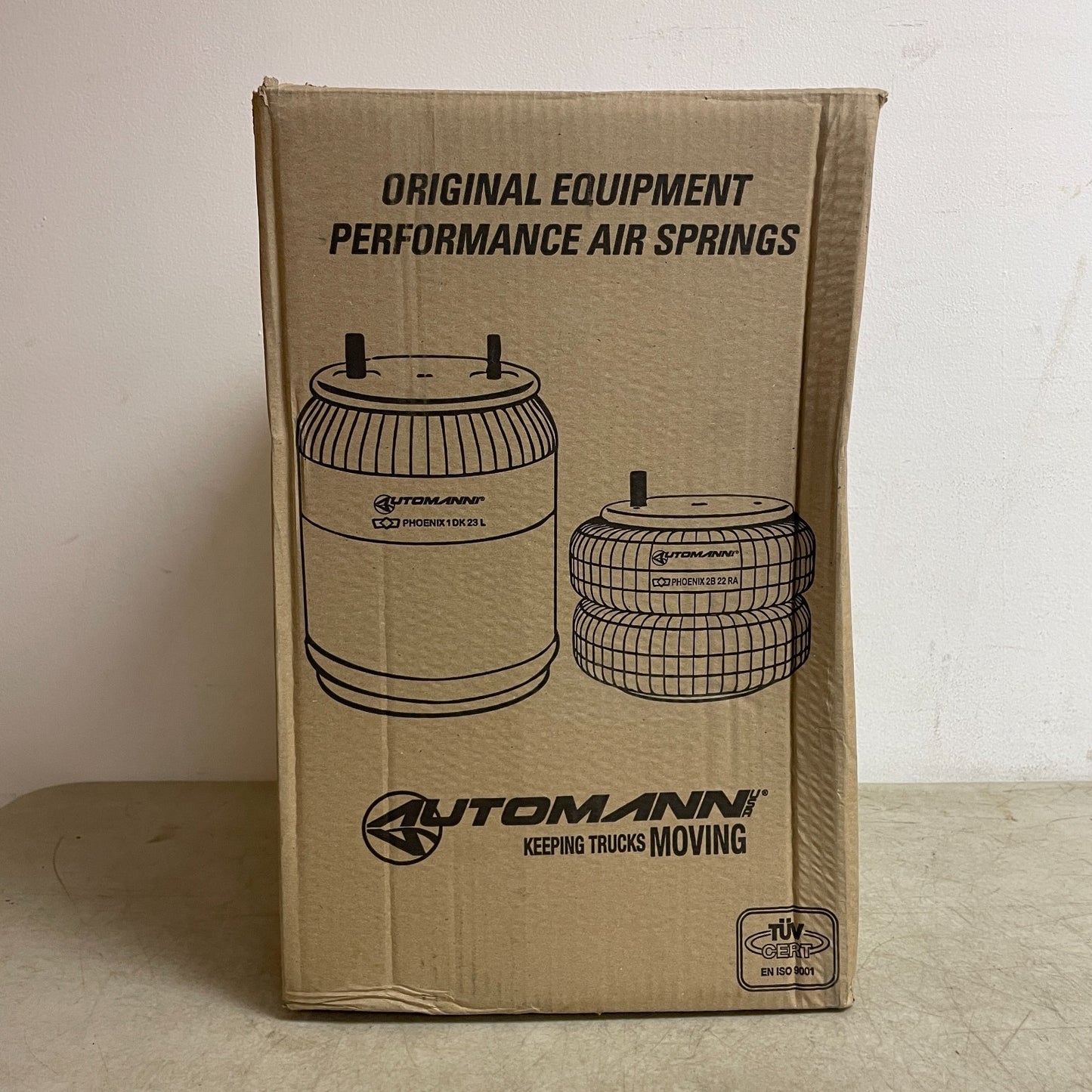 Automann Phoenix AB1DK23N-9367 Rolling Lobe Air Spring Assembly Heavy Duty