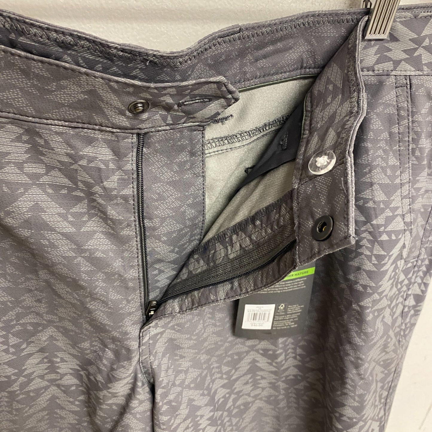 Alpine Design Men's AD Trailhead Tech Short PRT Water Geo/Griffin ADM11803P New!