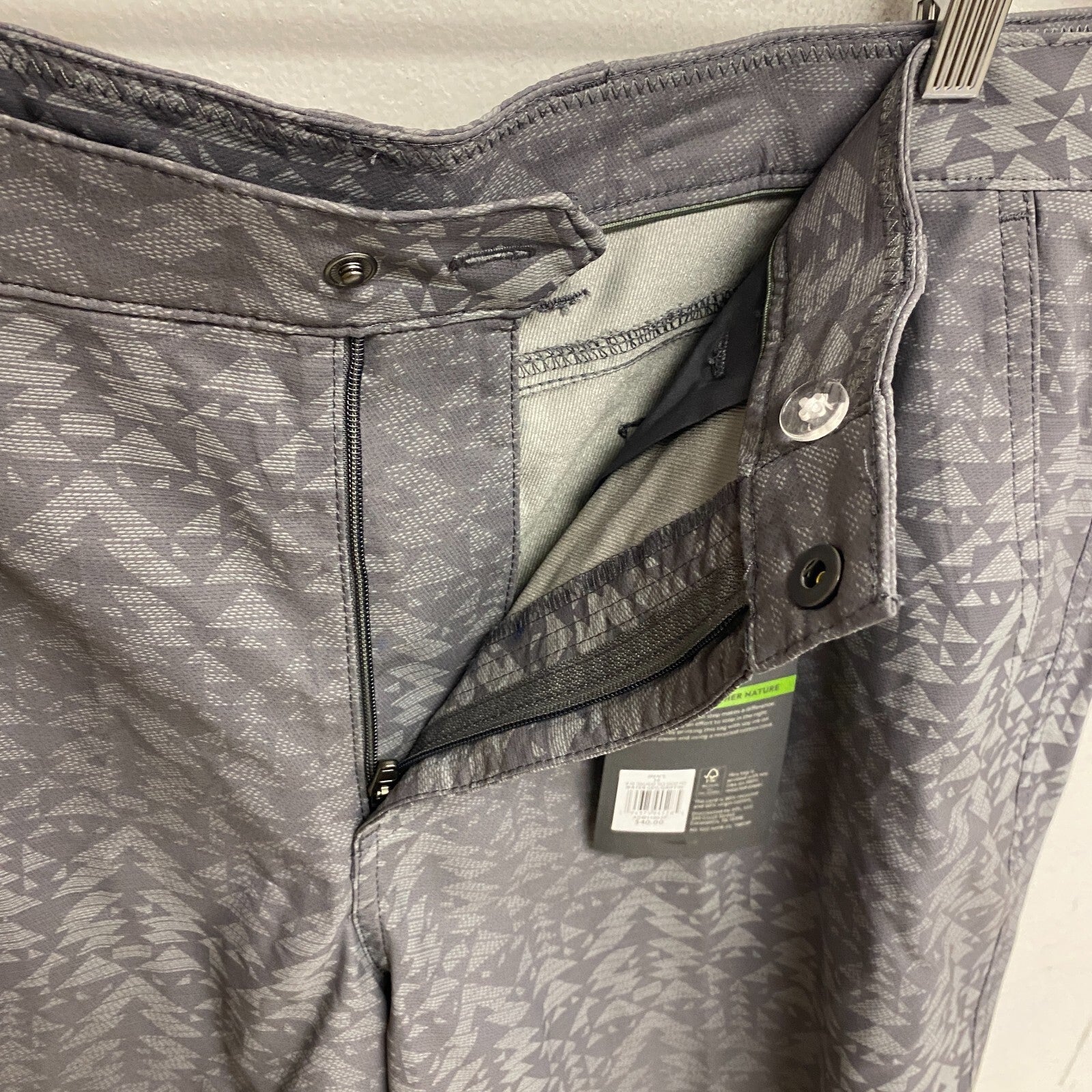 Alpine Design Men's AD Trailhead Tech Short PRT Water Geo/Griffin ADM11803P New!