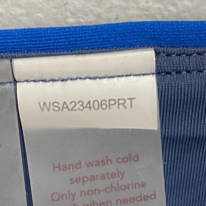 Calia Women's Swim Collection HighRise Swim Bottoms Navy Color Block WSA23406PRT