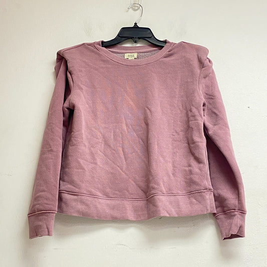 a.n.a. women's cold weather sweater long sleeve crew neck size PM Petite rose