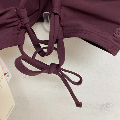 Calia Women's Triangle Bikini Top Wine WSA23201