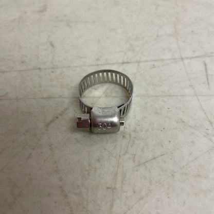 Dianrui K1-052-6-12 25‑Pack 13‑19mm ½‑¾″ 304 Stainless Worm Gear Hose Pipe Clamp