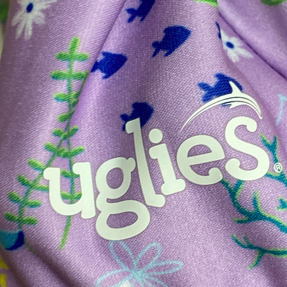 Dolfin Uglies Swimsuit Girl Kids Bathing Suit Purple Narwhal DS9510