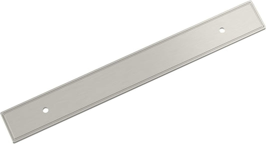 Signature Hardware Contemporary Backplate Satin Nickel 160mm 6-5/16" BP37604G10