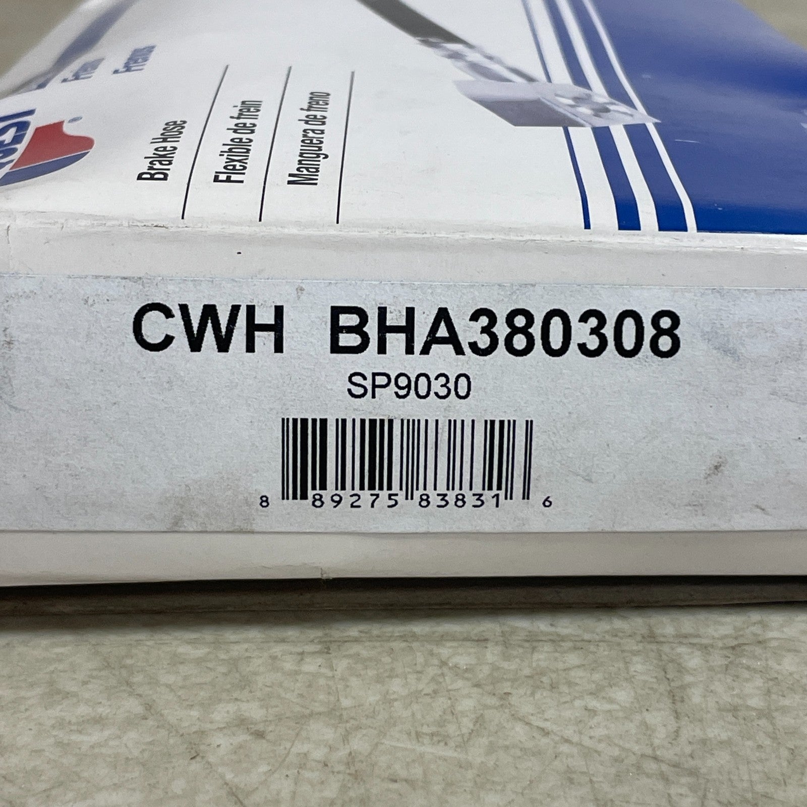 Carquest BHA380308 Brake Hose 14.75" Female to Banjo Hydraulic Line