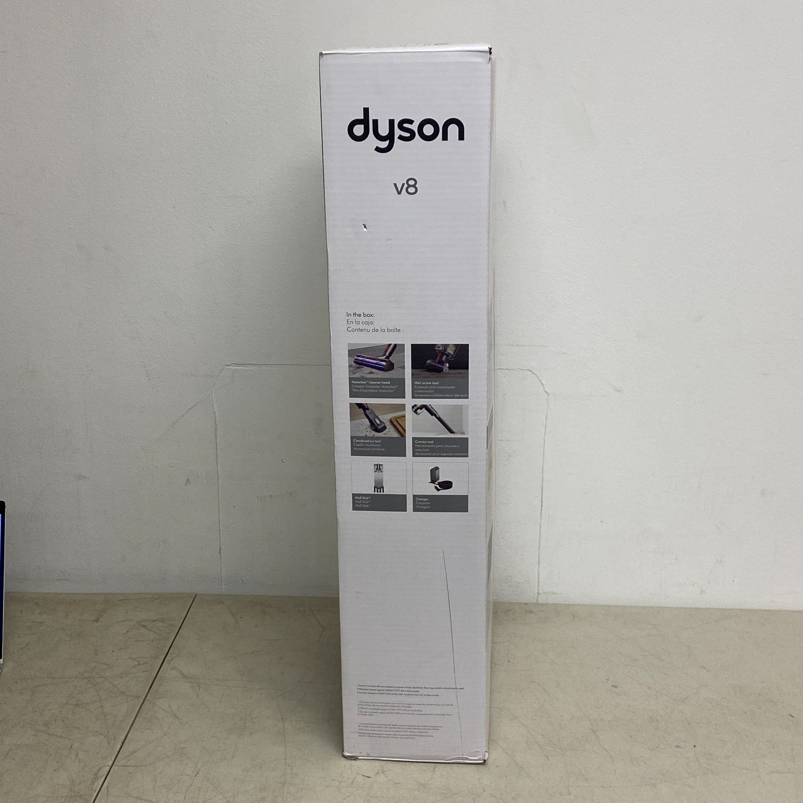 Dyson V8 Cordless Stick Vacuum Cleaner for Pet Hair Silver/Nickel 400473‑01