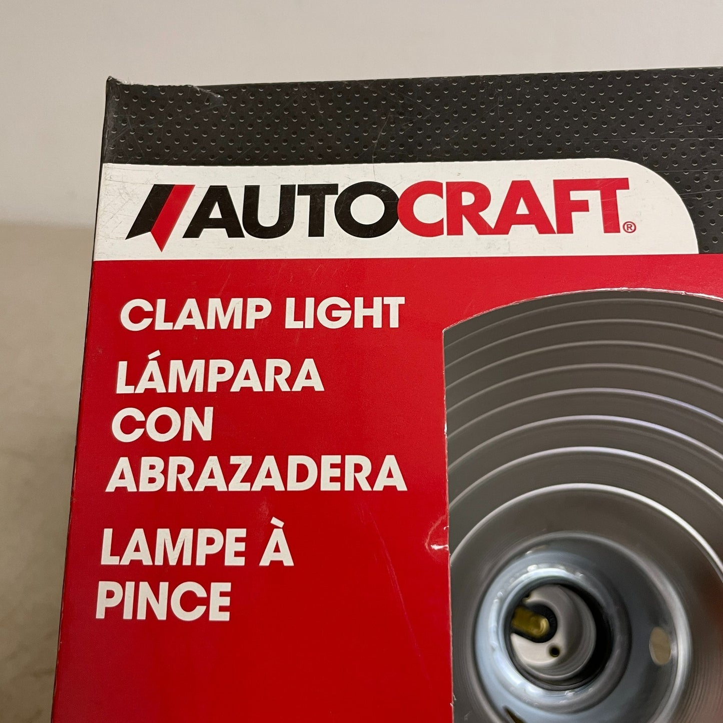 AutoCraft 8.5″ Aluminum Clamp-On Work Light Up to 150W AC4448