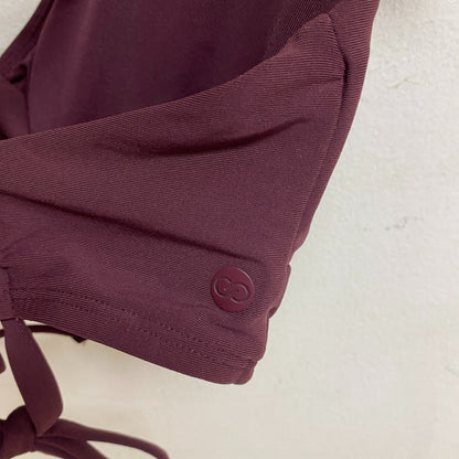 Calia Women's Triangle Bikini Top Wine WSA23201