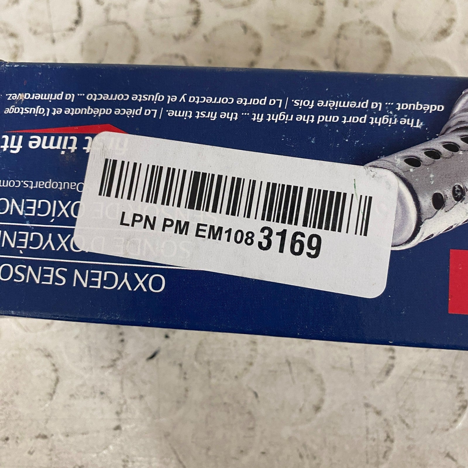 Denso 234-4285 Oxygen Sensor Stainless Steel Finish