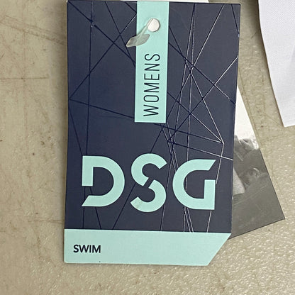 DSG  Women's Swim Top Floral Bandeau Deco Colorful  Trop DSW2872PRT Brand New