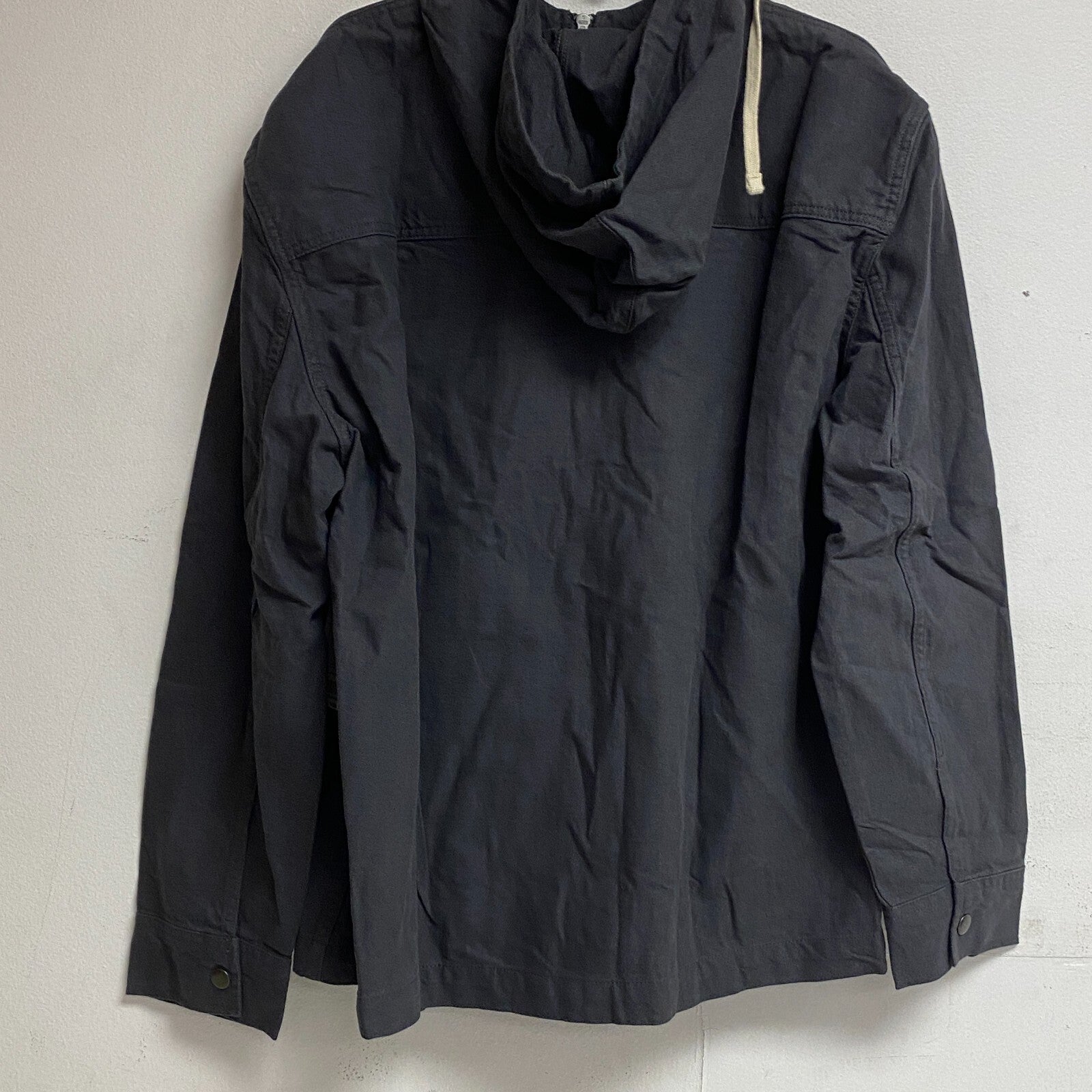 Mutual Weave Men's mid-weight Shirt Jacket Size XXL Color Black Iron Marl