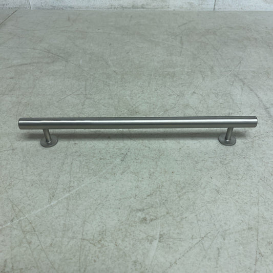 Signature Hardware 10'' Diehl Adjustable Round Brass Drawer Pull Brushed Nickel