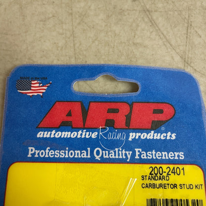 ARP Carburetor Stud Kit 5/16" x 1.700" Black Oxide Set of 4 Model 200-2401